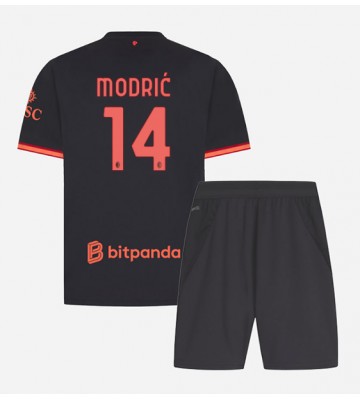 AC Milan Luka Modric #14 Tredjetrøje Børn 2026-27 Kortærmet (+ Korte bukser)